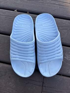 HOKA ONE ONE Ora Recovery Slide White Athletic Sandals